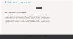 Desktop Screenshot of fitness.thermospas.com